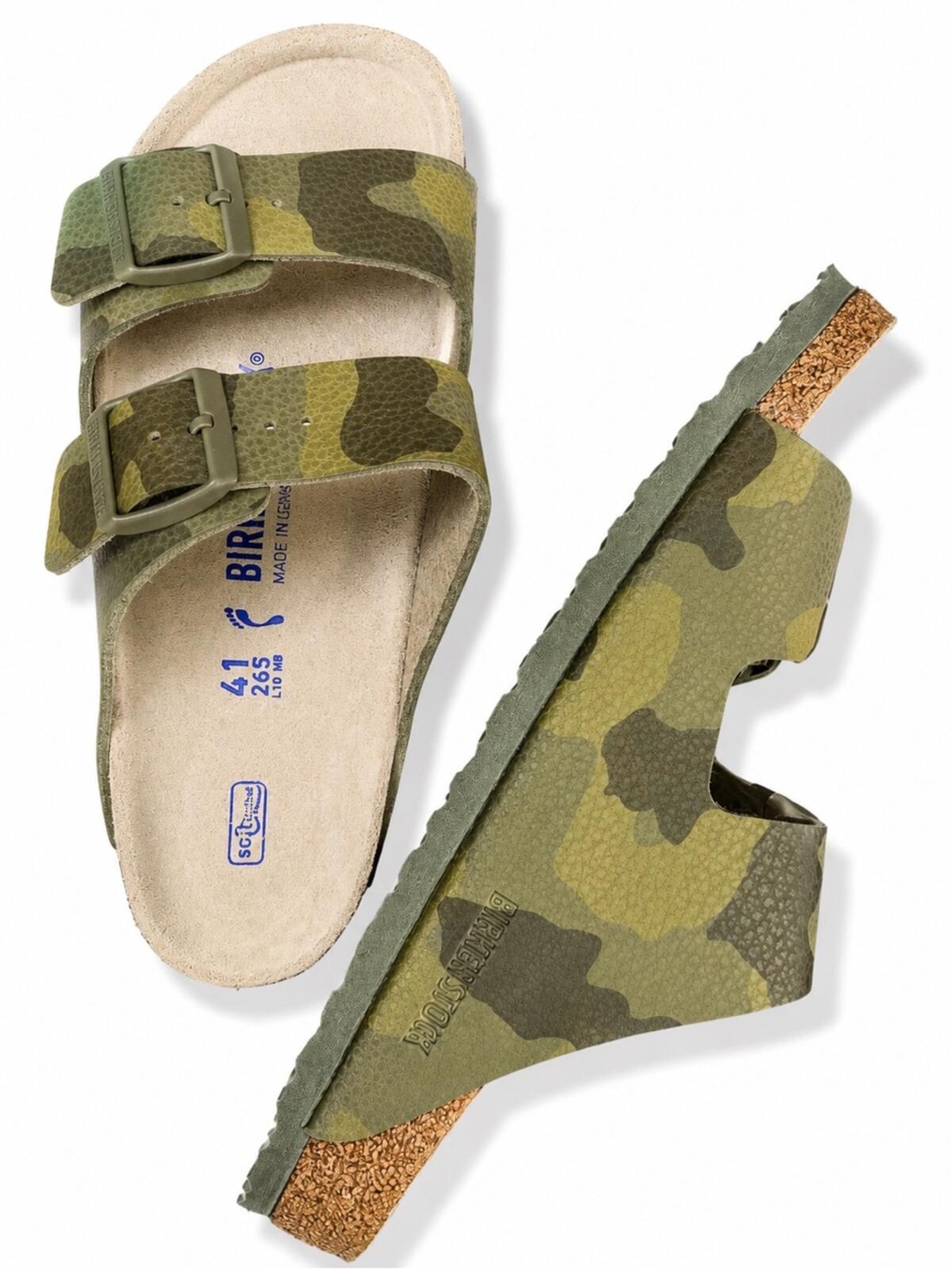 Birkenstock Arizona w/Soft in Camo Size 41 (Women’s 10/Mens 8)