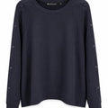 Athleta Long Sleeve Top w/Button Detail Down Sleeves, EUC Size XL