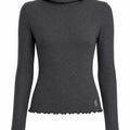 FP Movement by Free People Grey Heather Hooded Shirt