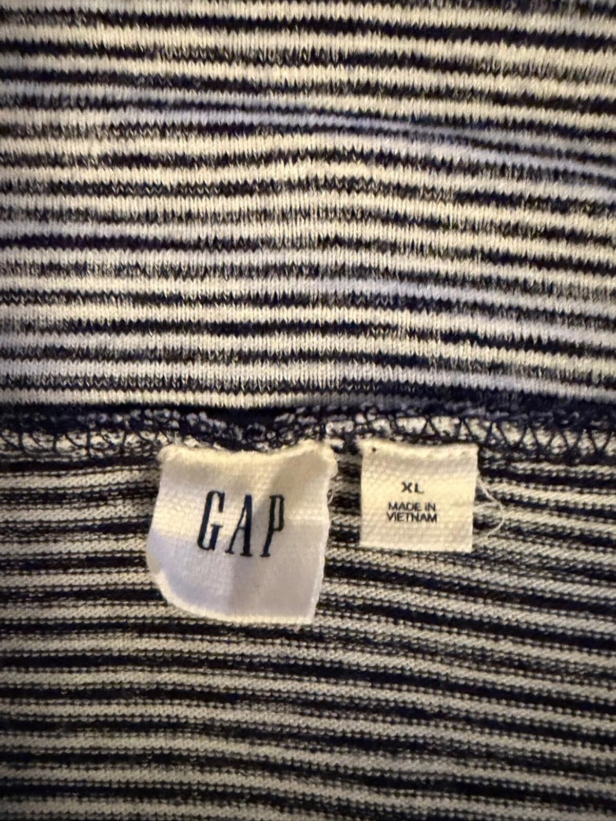 GAP Women’s Striped Wrap Maxi Skirt with Waist Tie