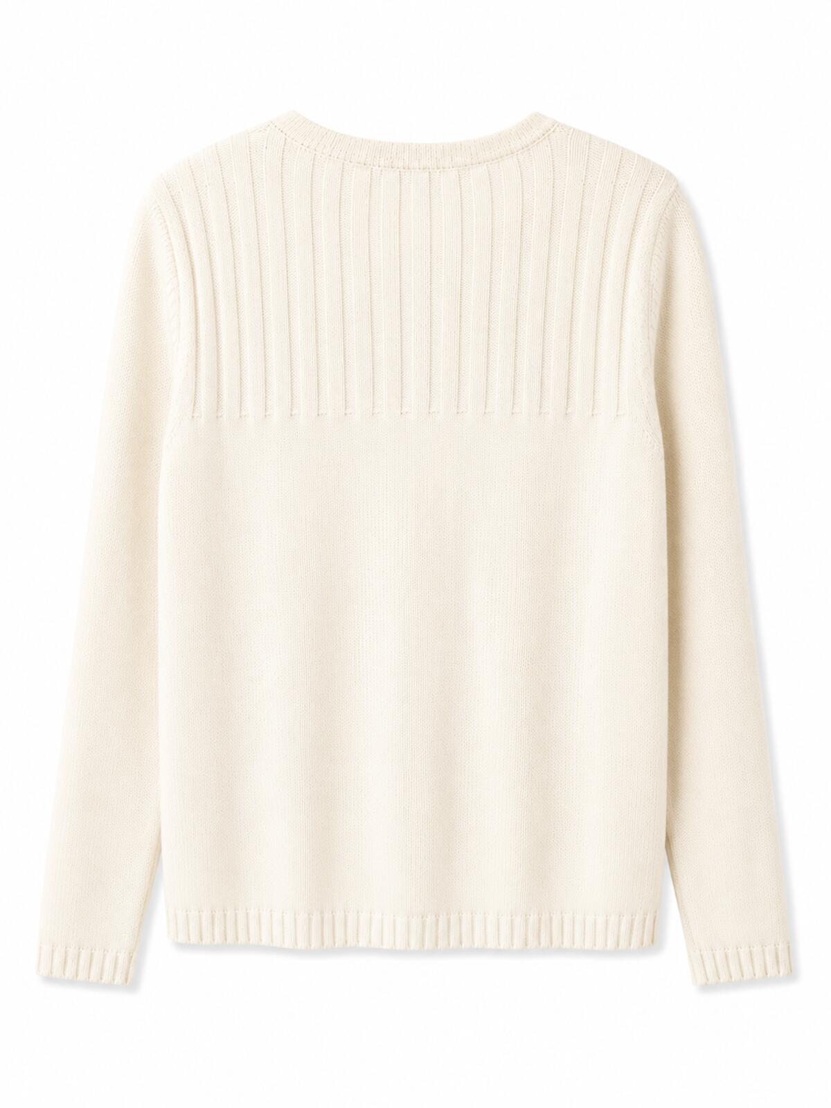 Jones New York Signature Sweater w/Button Detail