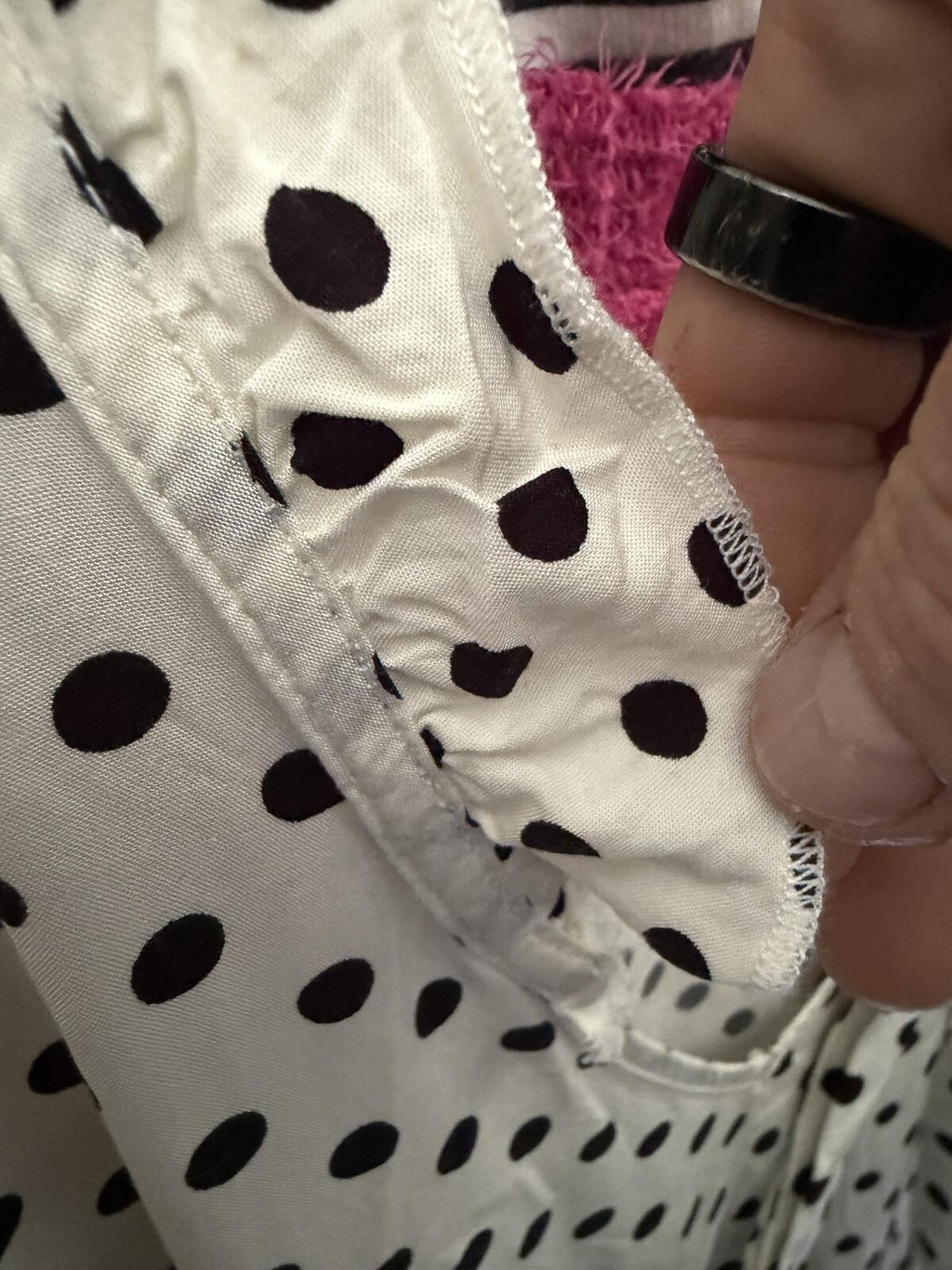Old Navy Polka Dot Sleeveless Dress w/Tie Waist and Ruffle Trim