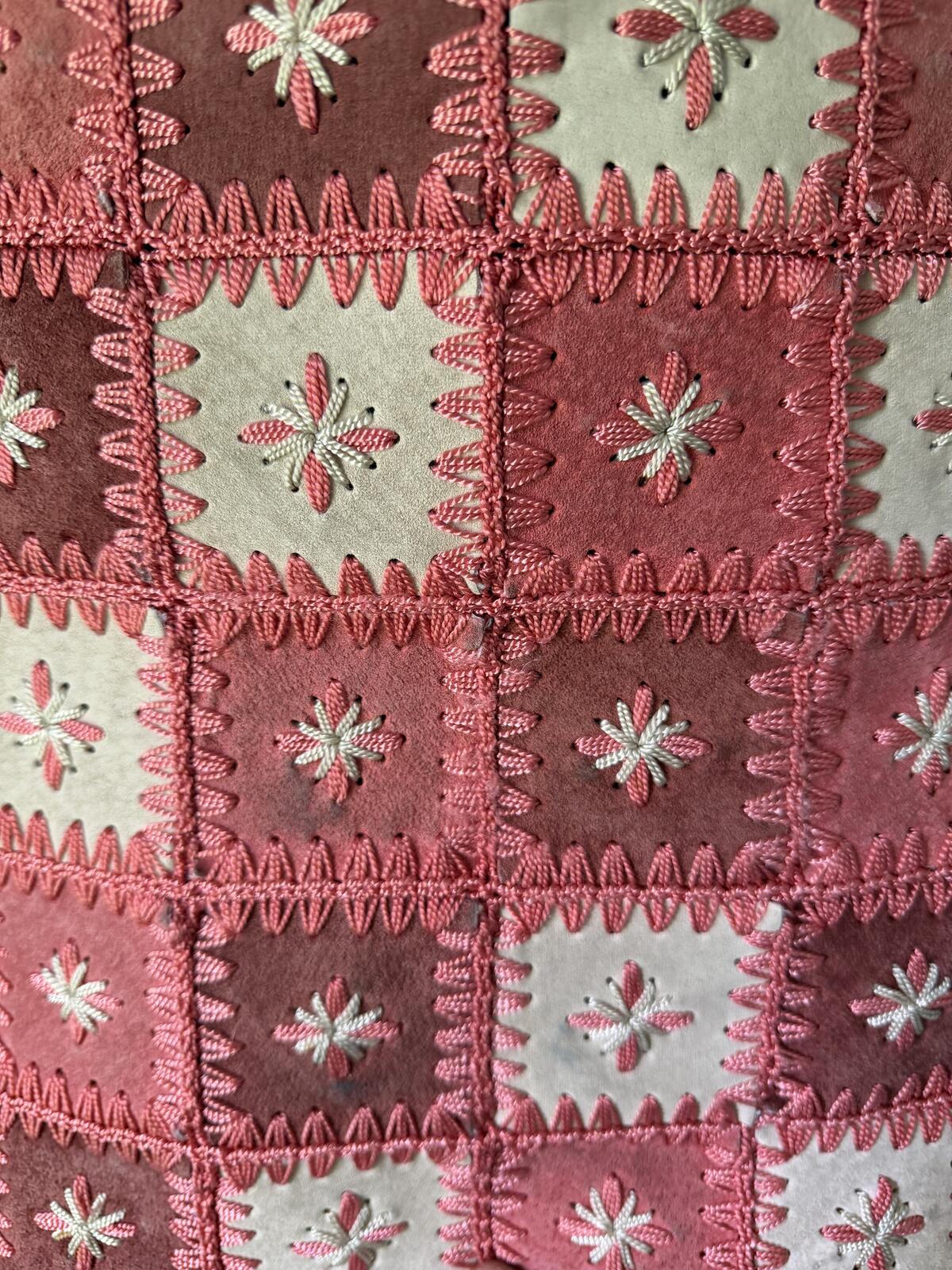 Nine West Vintage Bag With Stitched Patchwork Design