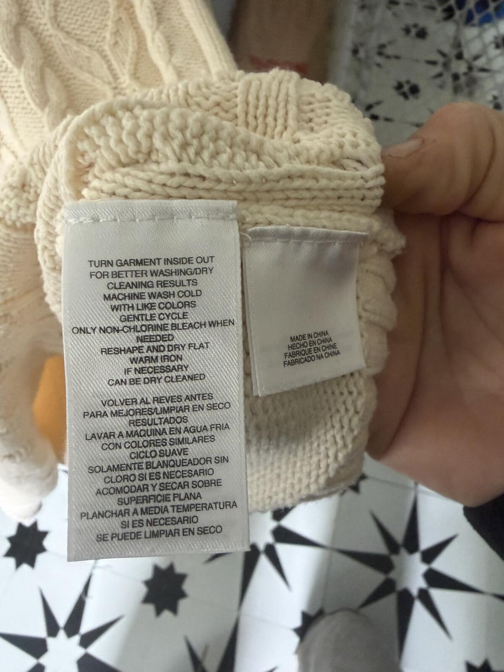 Jones New York Signature Sweater w/Button Detail