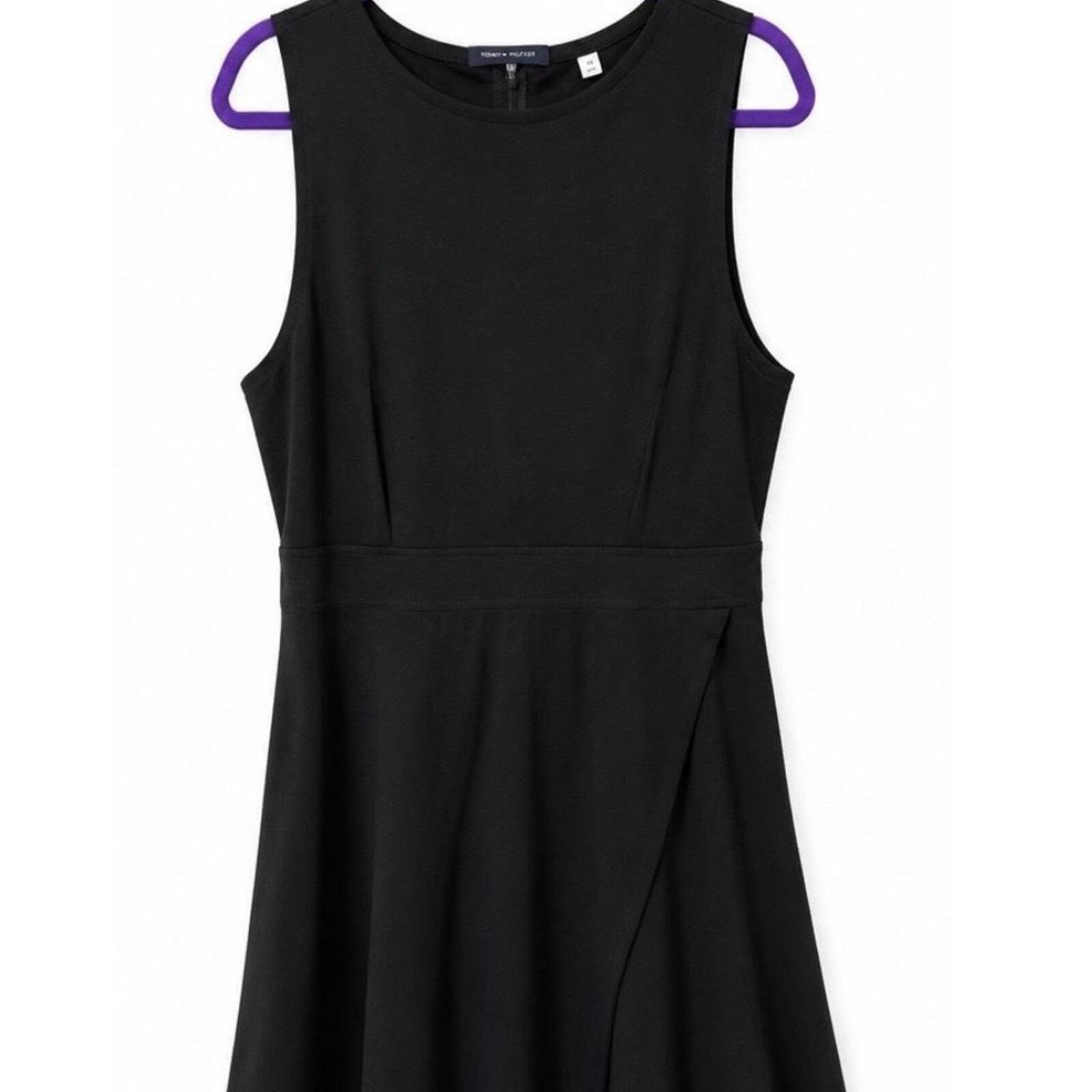Gap Women's Black Dress With Zipper Detail Down the Back, SIze 16 NWOT
