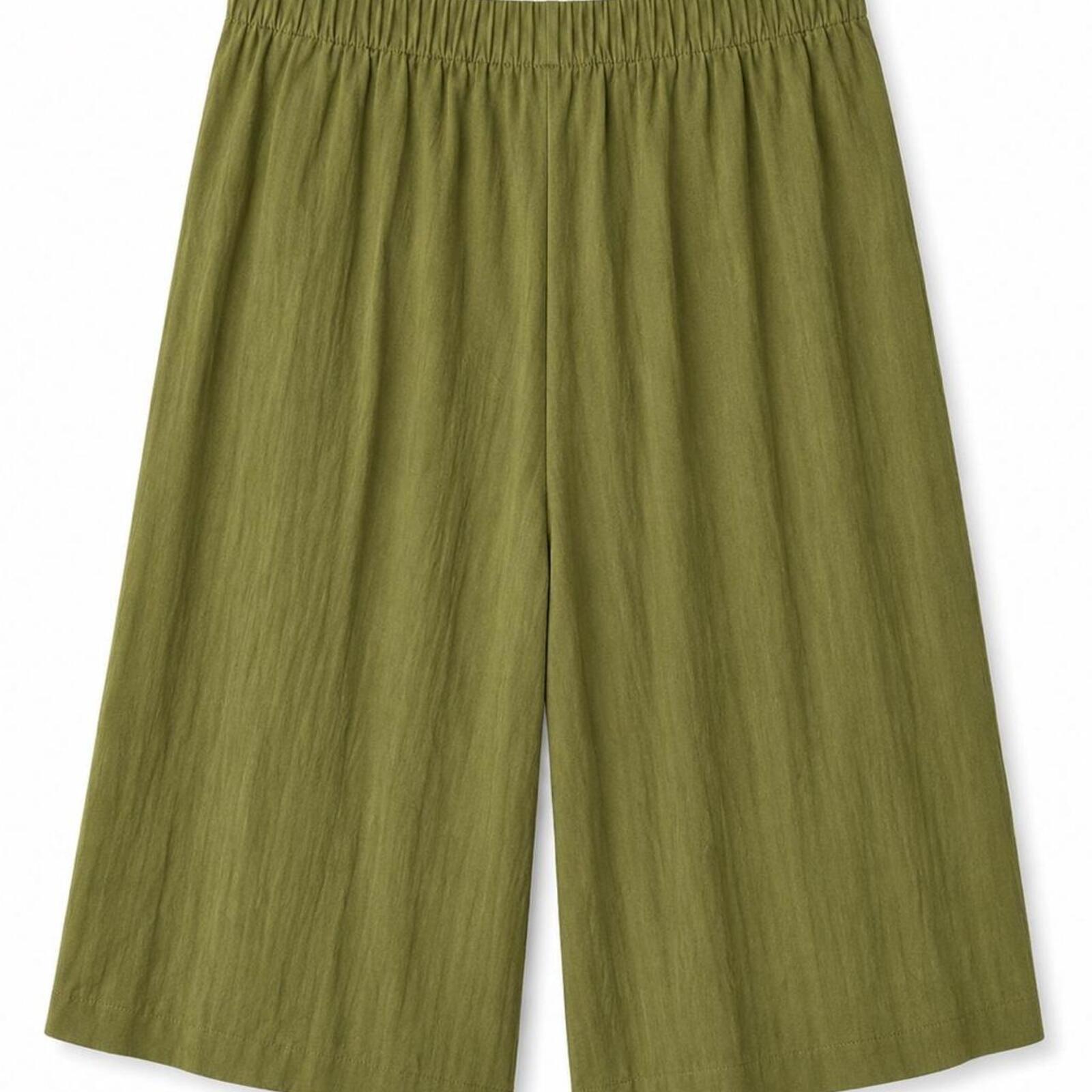 Halara Women's Green Wide Leg Pants w/Pockets Size XL NWOT